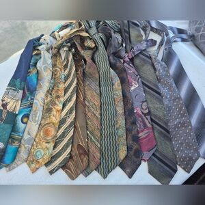 Lot Of 14 Ties Vintage 90's